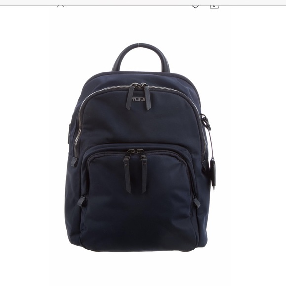 tumi nylon backpack